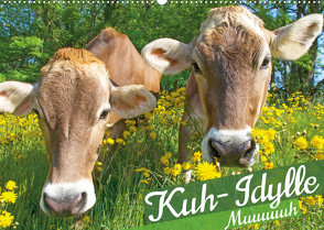 Kuh-Idylle: Muuuuuh (Wandkalender 2022 DIN A2 quer) von CALVENDO