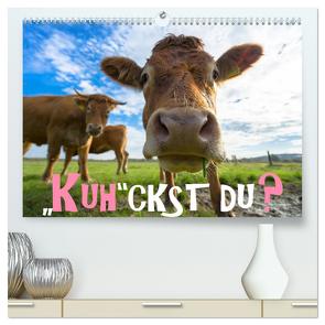 Kuhckst du? (hochwertiger Premium Wandkalender 2024 DIN A2 quer), Kunstdruck in Hochglanz von Herzog,  Gregor