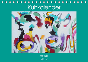 Kuhkalender (Tischkalender 2019 DIN A5 quer) von Ennikova,  Elena