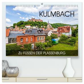 Kulmbach – zu Füßen der Plassenburg (hochwertiger Premium Wandkalender 2024 DIN A2 quer), Kunstdruck in Hochglanz von Thoermer,  Val