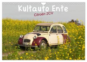 Kultauto Ente Citroën 2CV (Wandkalender 2024 DIN A4 quer), CALVENDO Monatskalender von Bölts,  Meike