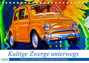 Kultige Zwerge unterwegs (Tischkalender 2023 DIN A5 quer) von Glineur,  Jean-Louis