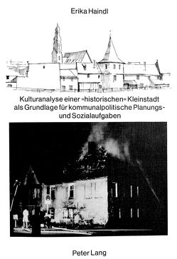 Kulturanalyse einer «historischen» Kleinstadt als Grundlage für kommunalpolitische Planungs- und Sozialaufgaben von Haindl,  Erika