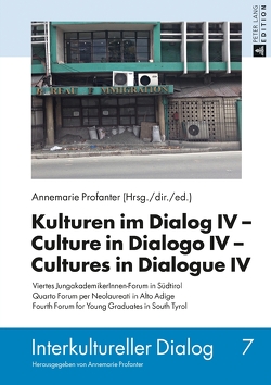 Kulturen im Dialog IV – Culture in Dialogo IV – Cultures in Dialogue IV von Profanter,  Annemarie