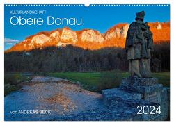 Kulturlandschaft Obere Donau (Wandkalender 2024 DIN A2 quer), CALVENDO Monatskalender von Beck,  Andreas