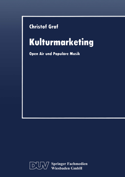 Kulturmarketing von Graf,  Christof