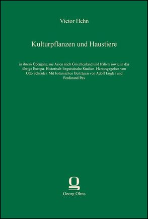 Kulturpflanzen und Haustiere von Hehn,  Victor