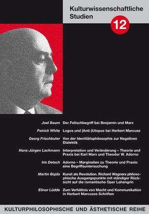 Kulturwissenschaftliche Studien 12 von Baum,  Joel, Frischbuter,  Georg, Lachmann,  Hans J, White,  Patrick