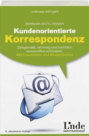 Kundenorientierte Korrespondenz von Kettl-Römer,  Barbara