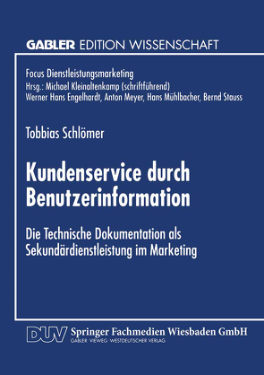 Kundenservice durch Benutzerinformation von Schlömer,  Tobias