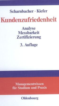 Kundenzufriedenheit von Kiefer,  Guido, Scharnbacher,  Kurt