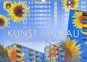 Kunst am Bau – Fassadengestaltung Brändströmstraße 2-6 (Wandkalender 2021 DIN A3 quer) von Allgaier (www. exclusive-wandmalerei .de),  Ulrich