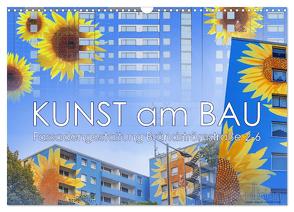 Kunst am Bau – Fassadengestaltung Brändströmstraße 2-6 (Wandkalender 2024 DIN A3 quer), CALVENDO Monatskalender von Allgaier (ullision),  Ulrich