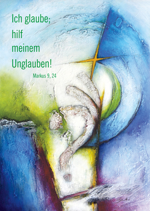 Kunstblatt 40 x 60 cm Jahreslosung 2020 von Sautter,  Andrea