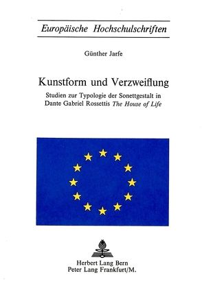 Kunstform und Verzweiflung von Jarfe,  Günther