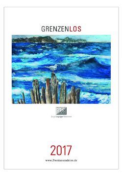 Kunstkalender 2017. Grenzenlos von Dost,  Stephanie, Furukawa,  Aika, Germès,  Céline, Grahnert,  Henriette, Güttler,  Franziska, Holstein,  Franziska, Knoth,  Marie Carolin, Kunze,  Mandy, Lammert,  Agnes, Rink,  Oskar, Sainz Rueda,  Maria, Thiele,  Kathrin