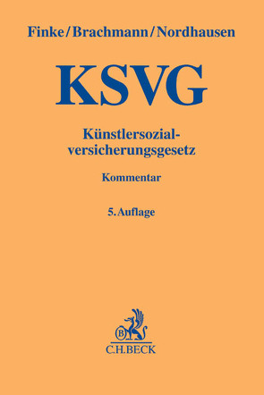 Künstlersozialversicherungsgesetz von Brachmann,  Wolfgang, Finke,  Hugo, Nordhausen,  Willy