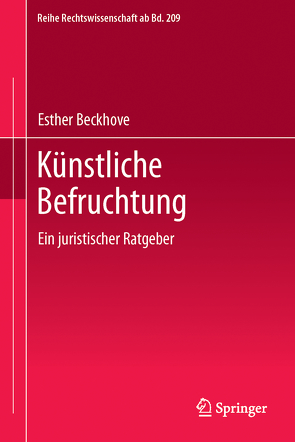 Künstliche Befruchtung von Beckhove,  Esther