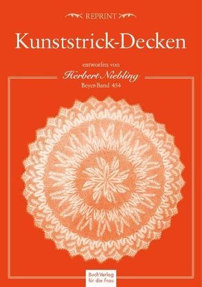 Kunststrick-Decken, entworfen von Herbert Niebling von Niebling,  Herbert