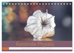 Kunstvolle Physalis-Kleine Frucht von großer Faszination (Tischkalender 2024 DIN A5 quer), CALVENDO Monatskalender von Nero Photography,  Edith