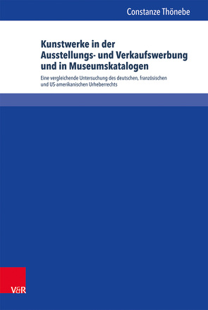 Kunstwerke in der Ausstellungs- und Verkaufswerbung und in Museumskatalogen von Thönebe,  Constanze