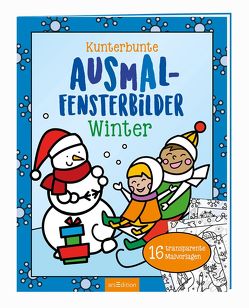 Kunterbunte Ausmal-Fensterbilder – Winter von McRowan,  Holly