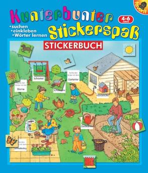 Kunterbunter Stickerspass von Jäschke,  Regine