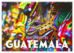 Kunterbuntes Guatemala (Wandkalender 2024 DIN A2 quer), CALVENDO Monatskalender von SF,  SF