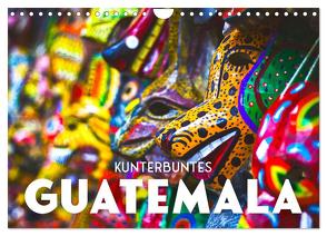 Kunterbuntes Guatemala (Wandkalender 2024 DIN A4 quer), CALVENDO Monatskalender von SF,  SF