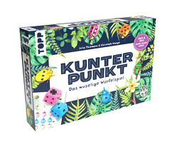 Kunterpunkt – Das wuselige Würfelspiel. Roll & Write-Spiel für Kenner und Käfer-Fans von Thiemann,  Julia, Waage,  Christoph