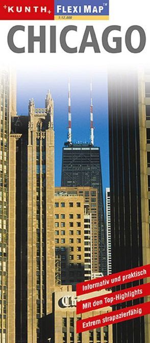 KUNTH FlexiMap Chicago 1:12000 von KUNTH Verlag