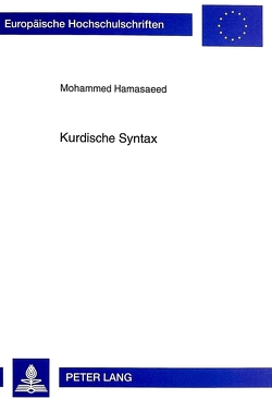 Kurdische Syntax von Hamasaeed,  Mohammed