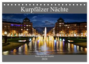 Kurpfälzer Nächte (Tischkalender 2024 DIN A5 quer), CALVENDO Monatskalender von Kropp,  Gert