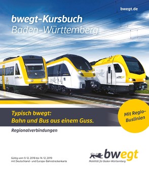 Kursbuch Baden-Württemberg 2019