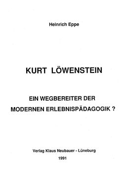 Kurt Löwenstein von Eppe,  Heinrich, Ziegenspeck,  Jörg