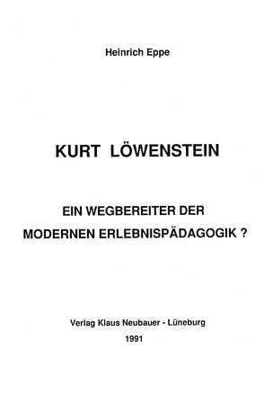 Kurt Löwenstein von Eppe,  Heinrich, Ziegenspeck,  Jörg