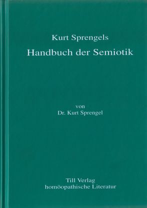 Kurt Sprengels Handbuch der Semiotik von Sprengel,  Kurt