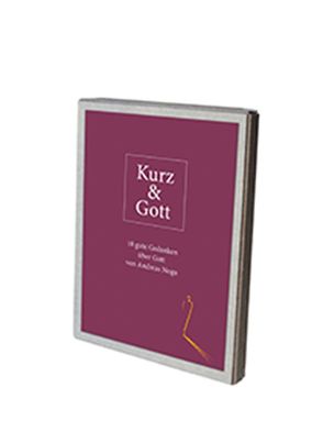 Kurz & Gott – Postkartenbox von Noga,  Andreas