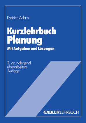 Kurzlehrbuch Planung von Adam,  Dietrich