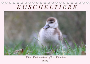 Kuschel-Tiere – Ein Kalender für Kinder (Tischkalender 2022 DIN A5 quer) von Flori0