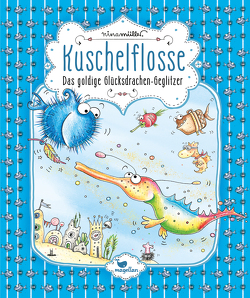 Kuschelflosse – Das goldige Glücksdrachen-Geglitzer von Müller,  Nina