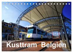 Kusttram Belgien (Tischkalender 2024 DIN A5 quer), CALVENDO Monatskalender von Poling,  André