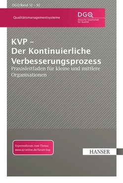 KVP – Der Kontinuierliche Verbesserungsprozess von DGQ