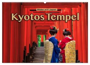 Kyotos Tempel – Bilder aus Japan (Wandkalender 2024 DIN A2 quer), CALVENDO Monatskalender von Pappon,  Stefanie