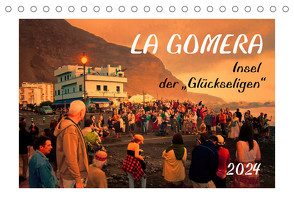 La Gomera – Insel der Glückseligen (Tischkalender 2024 DIN A5 quer), CALVENDO Monatskalender von Bomhoff,  Gerhard