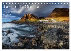 La Isla de La Gomera – Wilde Schönheit im Atlantik (Tischkalender 2024 DIN A5 quer), CALVENDO Monatskalender von Black alias Ulrich Schön,  Raven