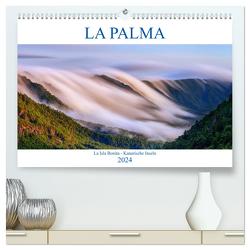 La Palma – La Isla Bonita – Kanarische Inseln (hochwertiger Premium Wandkalender 2024 DIN A2 quer), Kunstdruck in Hochglanz von Schaenzer,  Sandra