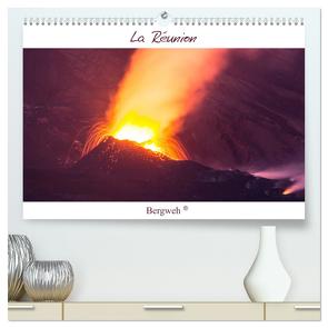 La Réunion – Bergweh ® (hochwertiger Premium Wandkalender 2024 DIN A2 quer), Kunstdruck in Hochglanz von Esser,  Barbara