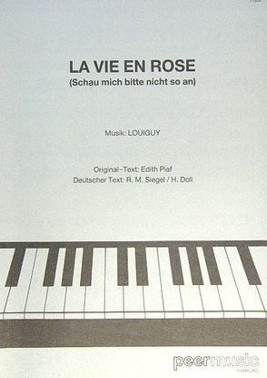 La vie en rose von Louiguy, Peermusic