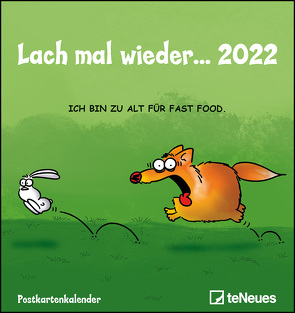 Lach mal wieder… 2022 – Postkarten-Kalender – Kalender-mit-Postkarten – zum-raustrennen – 16×17 von Holzach,  Alexander